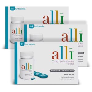 Home alli weight loss capsules 60mg – 84 capsules – 3 pack
